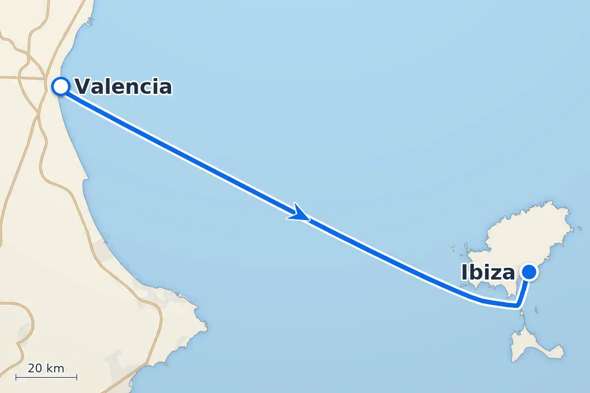 Valencia - Ibiza